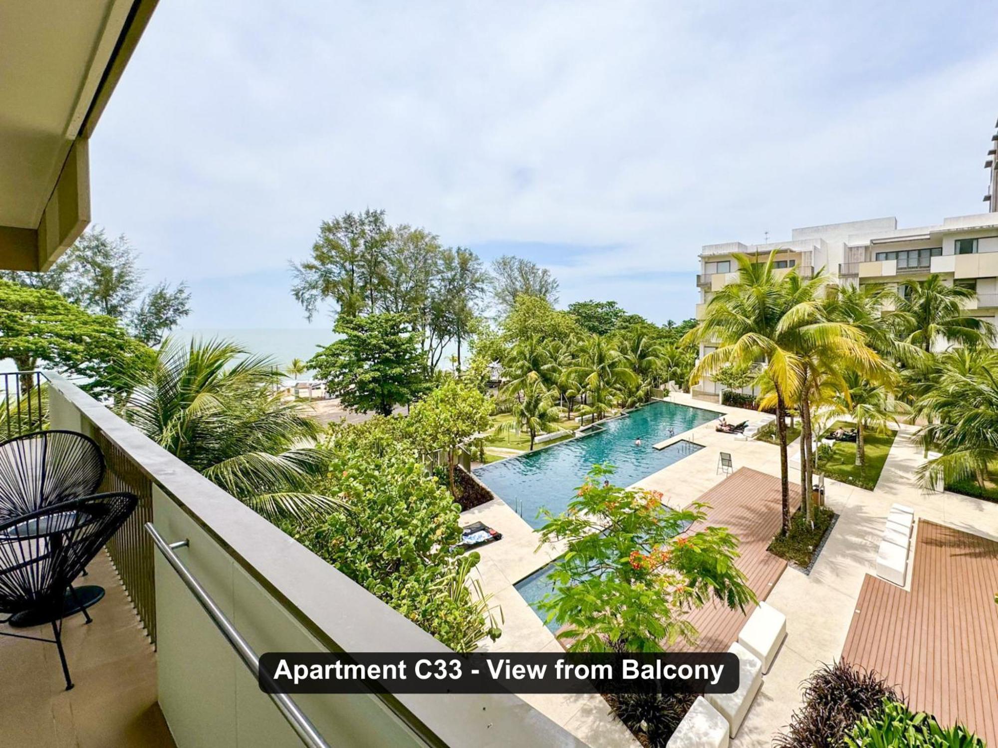 Apartmán By The Sea- Pool And Sea View Batu Feringgi Exteriér fotografie