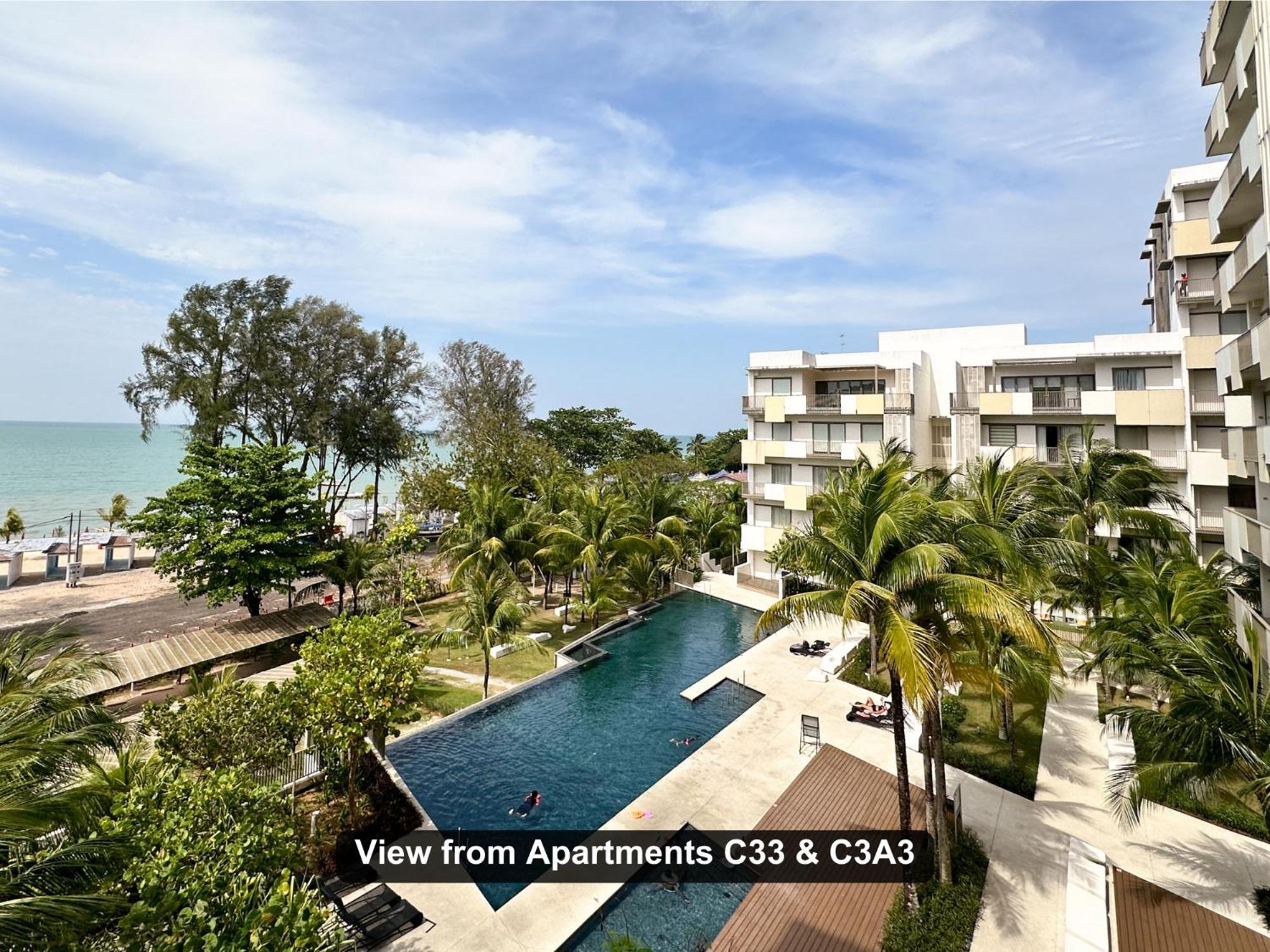 Apartmán By The Sea- Pool And Sea View Batu Feringgi Exteriér fotografie