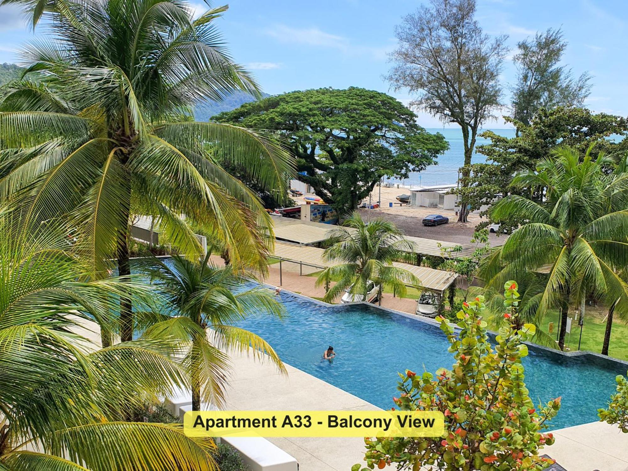 Apartmán By The Sea- Pool And Sea View Batu Feringgi Exteriér fotografie