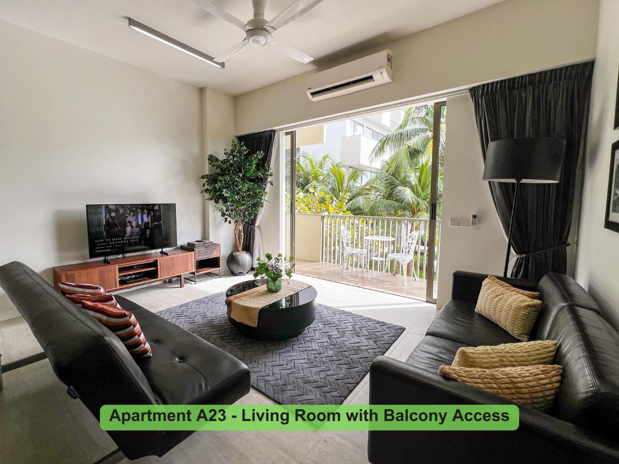 Apartmán By The Sea- Pool And Sea View Batu Feringgi Exteriér fotografie