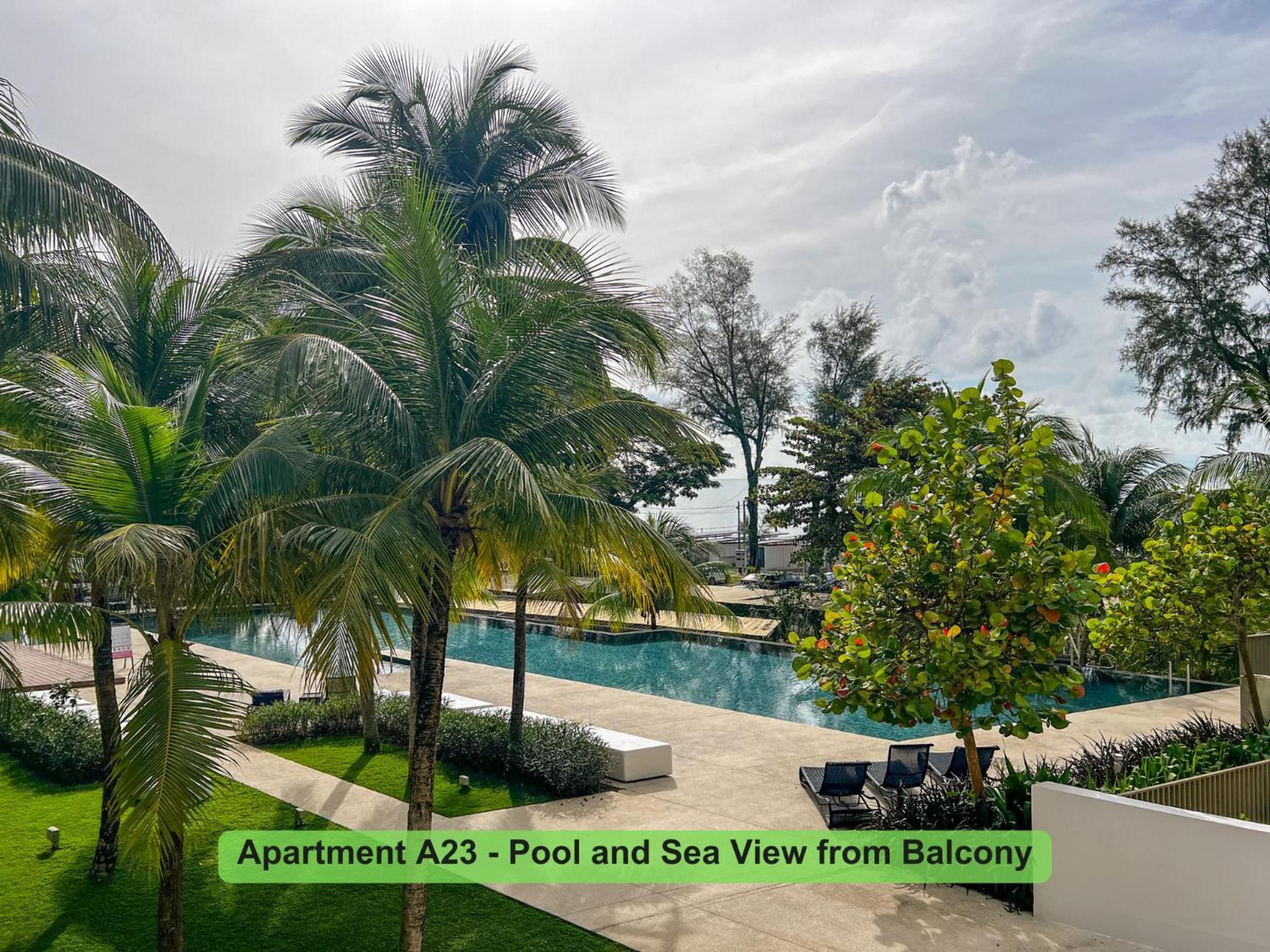 Apartmán By The Sea- Pool And Sea View Batu Feringgi Exteriér fotografie